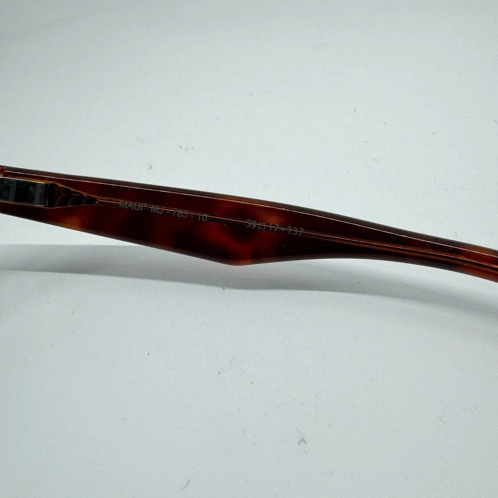 Maui‎ Jim Puhi MJ785-10 Sunglasses Brown Tortoise FRAME ONLY H10934